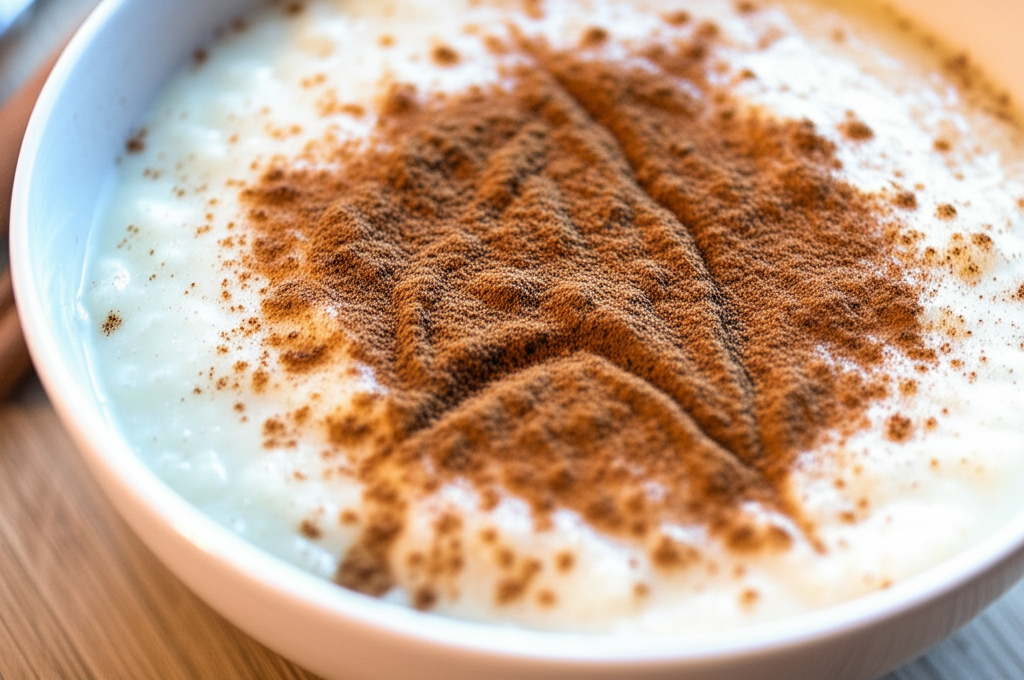 Arroz con leche cremoso